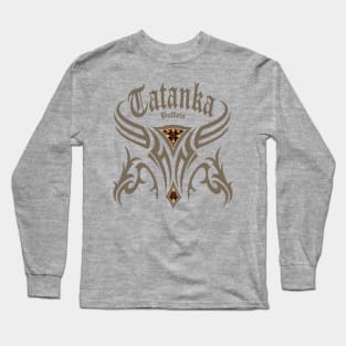 TaTanka Gray Long Sleeve T-Shirt